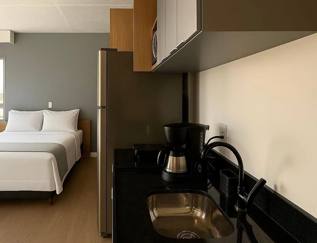 Estudios Ao Lado Do Shopping Ibirapuera, Metro E Aeroporto São Paulo Apartman