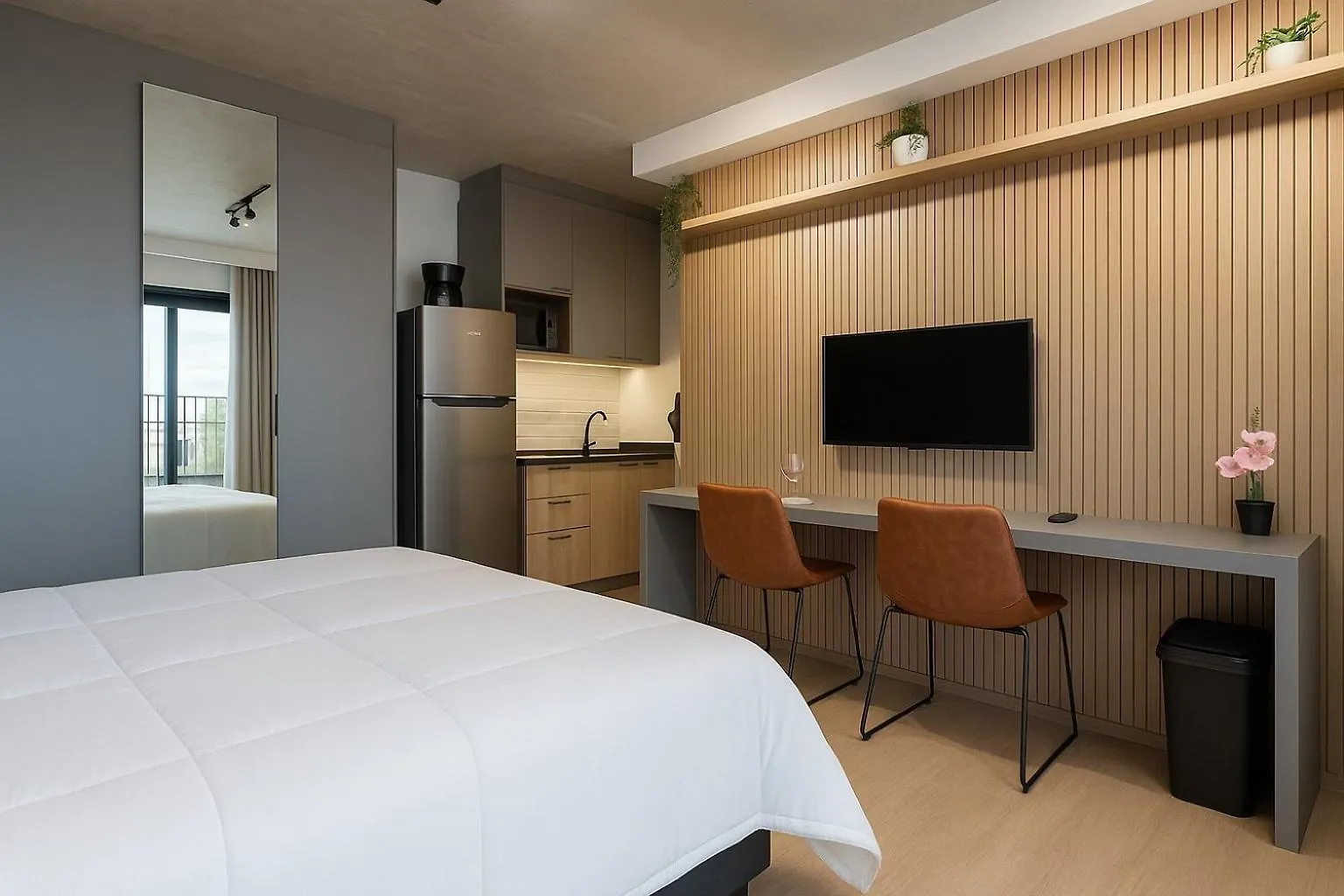 Estudios Ao Lado Do Shopping Ibirapuera, Metro E Aeroporto ساو باولو 0*,  البرازيل